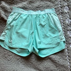Teal Under Armor shorts